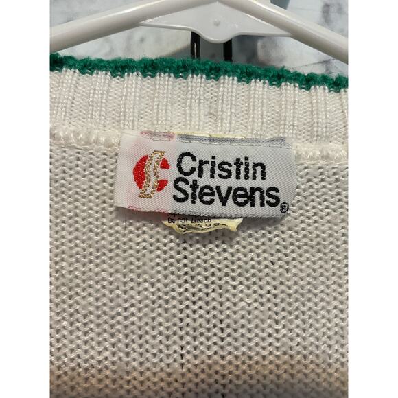 Vintage 80’s Cristin Stevens Sweater Large - Picture 3 of 5